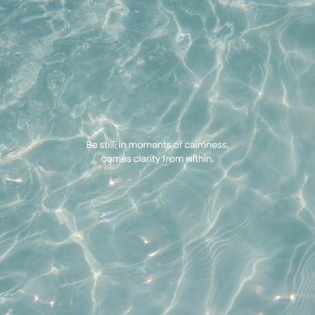 Emotional water stabilization practice — source visual 32